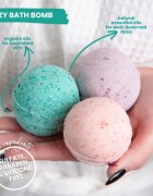 Soaphoria Inhale Exhale Freshness šumivá koule do koupele Svěžest 85 g