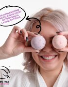 Soaphoria Lavender Fields Fizzy Bath Bomb koupelový balistik s regeneračním účinkem 85 g