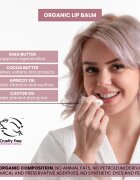 Soaphoria Lip Care Romantic Rose růžový organický balzám na rty 5 g