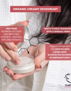 Soaphoria Smyslnost Organic Creamy Deodorant krémový deodorant 50 ml