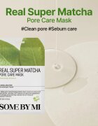 Some By Mi Clinical Solution Super Matcha Pore Care Mask pečující plátýnková maska pro stažení pórů a matný vzhled pleti 20 g