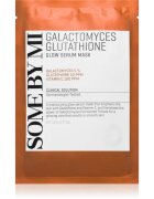 Some By Mi Galactomyces Glutathione Glow Serum Mask rozjasňující plátýnková maska pro citlivou a suchou pleť 22 g