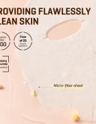 Some By Mi Galactomyces Glutathione Glow Serum Mask rozjasňující plátýnková maska pro citlivou a suchou pleť 22 g