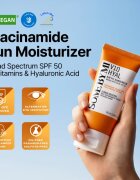 Some By Mi V10 Hyal Air Fit Sunscreen lehký ochranný krém na obličej SPF 50+ 50 ml