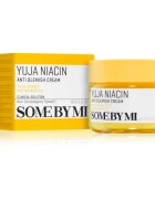 Some By Mi Yuja Niacin Anti Blemish Cream hydratační a rozjasňující pleťový krém pro pleť s hyperpigmentací 60 g