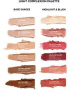 SOSU Cosmetics Complete Canvas Complexion Palette multifunkční paleta na obličej odstín Light 26.4 g