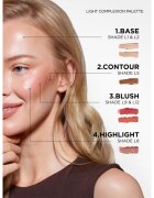 SOSU Cosmetics Complete Canvas Complexion Palette multifunkční paleta na obličej odstín Light 26.4 g