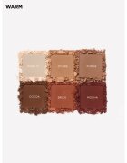 SOSU Cosmetics Matte Eyeshadow Palette paletka očních stínů odstín Warm 6x1.3 g
