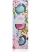 Spa Moments Fizzy Bath Bombs Shea Butter šumivé koule do koupele s bambuckým máslem
