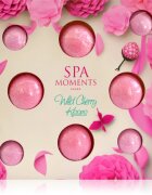 Spa Moments Wild Cherry Kisses šumivé koule do koupele
