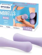 Spokey Bone sada neoprenových činek 2x0.5 kg