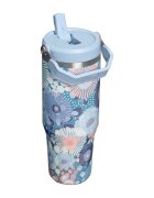 Stanley IceFlow™ Flip Straw 2.0 Tumbler nerezová termoláhev blue dream wildflower 1 ks