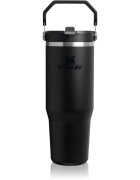 Stanley IceFlow™ Flip Straw Tumbler nerezová láhev na vodu Black 2.0 890 ml