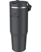 Stanley IceFlow™ Flip Straw Tumbler nerezová láhev na vodu Black 2.0 890 ml