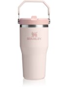 Stanley IceFlow™ Flip Straw Tumbler nerezová láhev na vodu Rose Quartz 600 ml