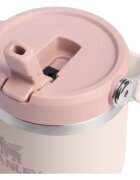 Stanley IceFlow™ Flip Straw Tumbler nerezová láhev na vodu Rose Quartz 600 ml