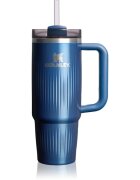 Stanley Quencher H2.O FlowState™ Fluted Tumbler nerezový tumbler s brčkem střední Glacial Blue Shine 890 ml
