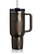 Stanley Quencher H2.O FlowState™ Fluted Tumbler nerezový tumbler s brčkem velký Gunmetal Shine 1 ks