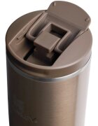 Stanley Transit Fliptop Mug termohrnek malý Pale Gold Shine 350 ml