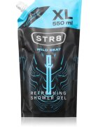STR8 Wild Beat sprchový gel – náhradní náplň pro muže 550 ml