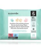 Suavinex Baby Dermo-hydrating Wipes vlhčené ubrousky na obličej a tělo 25 ks