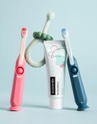 Suavinex Baby Training Toothbrush zubní kartáček pro děti 0-2 y Green 1 ks