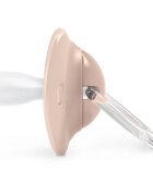 Suavinex Birdies Anatomical Silicone 0-6m dudlík Pink 2 ks