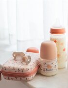 Suavinex Birdies Anatomical Silicone 0-6m dudlík Pink 2 ks