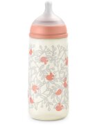 Suavinex Birdies Anticolic Baby Bottle kojenecká láhev Pink 360 ml
