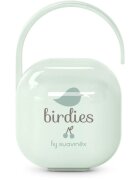 Suavinex Birdies Pacifier Holder krabička na dudlík Green 1 ks