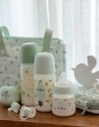 Suavinex Birdies Pacifier Holder krabička na dudlík Green 1 ks