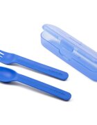 Suavinex Booo příbor Blue 12m+ 1 ks