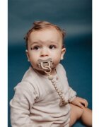 Suavinex Colour Essence Soother Holder klip na dudlík Beige 1 ks