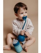 Suavinex Colour Essence Soother Holder klip na dudlík Blue 1 ks