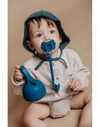 Suavinex Colour Essence Soother Holder klip na dudlík Ocean Blue 1 ks