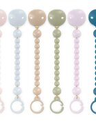 Suavinex Colour Essence Soother Holder klip na dudlík Ocean Blue 1 ks