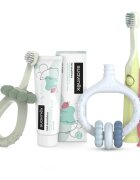 Suavinex Gum Massager kousátko 0 m+ Blue 1 ks