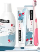 Suavinex Junior 6 y+ zubní kartáček pro děti Blue 1 ks