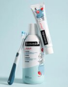 Suavinex Junior 6 y+ zubní kartáček pro děti Blue 1 ks