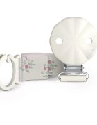 Suavinex Poetry Soother Ribbon Clip klip na dudlík Beige 1 ks