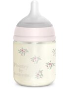 Suavinex Poetry SX Pro Physiological S skleněná kojenecká láhev 0 m+ Slow Flow - Pink 1 ks