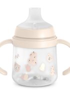 Suavinex Wild & Free Bottle With Soft Spout láhev s držadly Pink 150 ml