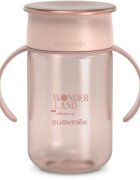 Suavinex Wonderland 360° Trainer Cup tréninkový hrnek s držadly Pink 12m+ 340 ml