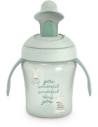 Suavinex Wonderland Learning Cup tréninkový hrnek Green 200 ml