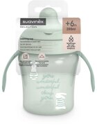 Suavinex Wonderland Learning Cup tréninkový hrnek Green 200 ml