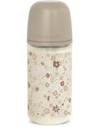 Suavinex Wonderland SX PRO +3 MF dětská láhev Cream-Coloured Flower 240 ml
