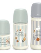 Suavinex Wonderland SX Pro Physiological Anti-Colic kojenecká láhev L Dense Flow 6 m+ Blue 1 ks