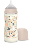 Suavinex Wonderland SX Pro Physiological Anti-Colic kojenecká láhev L Dense Flow 6 m+ Liberty Pink 1 ks