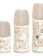 Suavinex Wonderland SX Pro Physiological Anti-Colic kojenecká láhev L Dense Flow 6 m+ Liberty Pink 1 ks