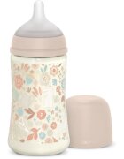 Suavinex Wonderland SX Pro Physiological Anti-Colic kojenecká láhev M Medium Flow 3 m+ Liberty Pink 1 ks